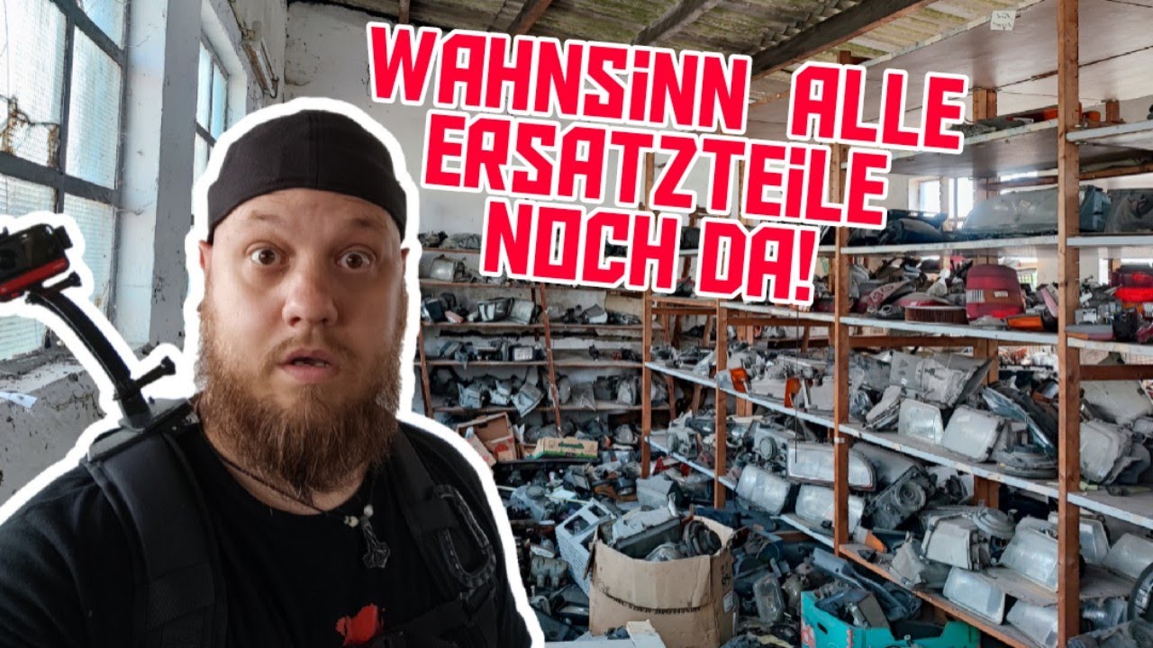 Das verlassene Auto Ersatzteillager..alles noch da! LOST PLACE