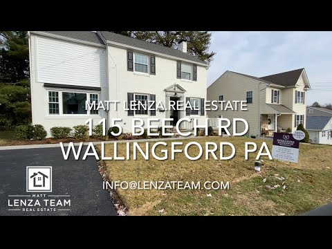 115 Beech Rd, Wallingford, PA home video tour