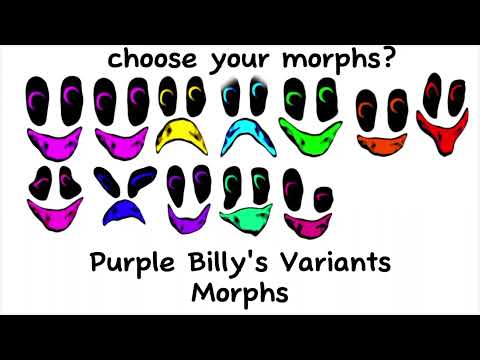 Choose your purple Billy's Variants morphs?