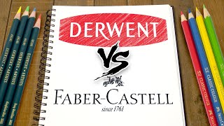 Derwent Vs. Faber Castell  Which pencils win?!