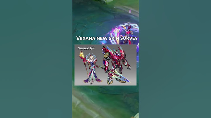Vexana new skin survey #upcomingskin #mlbbcreatorcamp