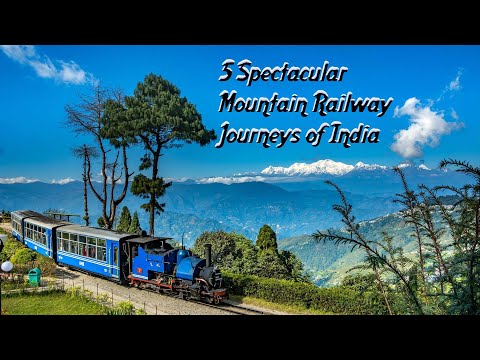 Video: 5 Scenic Mountain Railway-speelgoedtreinen in India