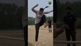 Girls High Jump Training 😡 || #highjump , #training , #shorts , #trending
