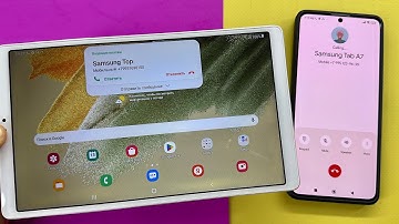 Incoming Call Samsung Tab A7 Lite + Poco X6 Outgoing Call Two Phone