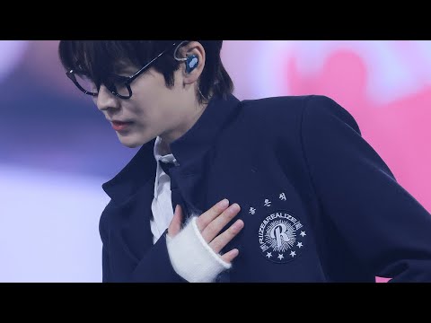 4K 250111 12 SMTOWN RIIZE Hug 허그 라이즈 은석 직캠 EUNSEOK Focus