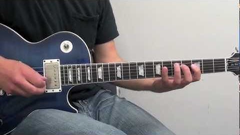 Guitar Lesson Scale Exercise " Pattern 1 The Major Scale" Scale Patterns, Practice in all 12 Keys