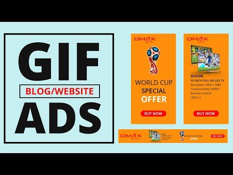 How to Create Animated GIF Web Banner Ads in Photoshop | GIF Animation Banner | #Maxpoint-Hridoy