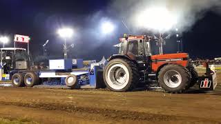 Case IH 1455XL trekkertrek Lunteren 2023 9 ton