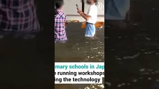 Japan Is Using AR To Teach Children The Dangers Of Flash Floods#Japan#AR #AR#disaster#VR