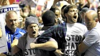 Trump protests raising questions over mainstream media bias