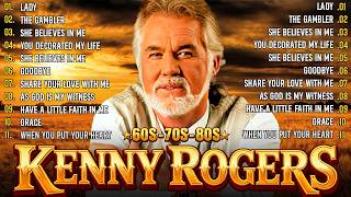 Kenny Rogers Greatest Hits Mix Full Album🤠Best Songs Of Kenny Rogers Nonstop Collection🌵Lady,Lucille