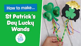 How To Make St. Patrick's Day Lucky Wands | Baker Ross