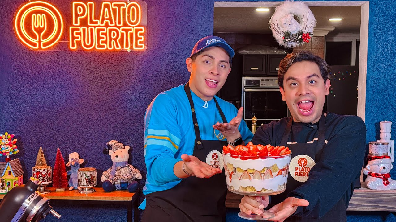 Preparando un “Trifle de Fresa” en vivo y en directo