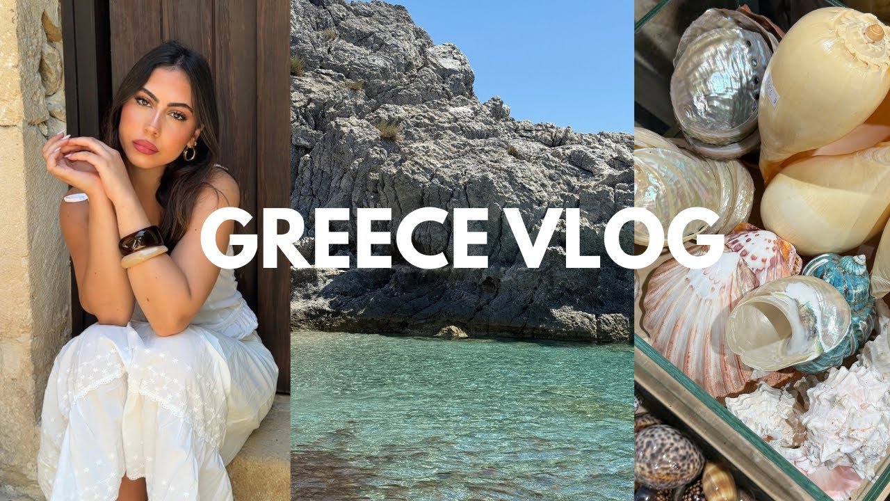 ASMR Greece Vlog 🇬🇷 | Summer Diaries