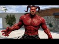 Franklin Got Evil Power And Started Destroying Los Santos But Shinchan Saved Him | GTA 5 Mods