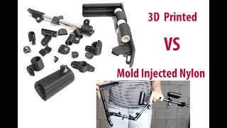 3D Printed VR gun stock VS Mold Injected Glass Nylon