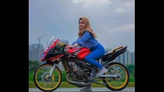 STORY WHATSAPP MODIFIKASI NINJA RR 150 || VERSI KATA-KATA MOTIVASI , MODEL CANTIK