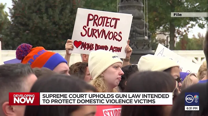 Supreme Court upholds gun law intended to protect domestic violence victims