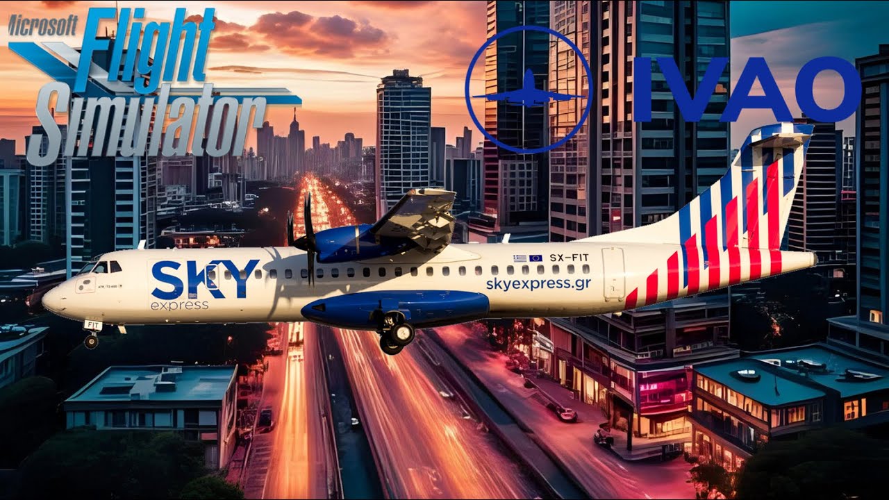 [SKY EXPRESS OPS] [MSFS] Athens Skiathos [AT76] [IVAO] - YouTube