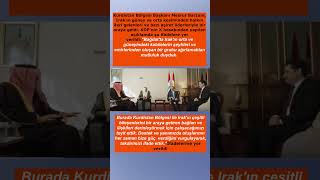 MESRUR BARZANİ, IRAK'IN GÜNEY VE ORTA KESİMİNDEKİ HALKIN İLERİ GELENLERİYLE GÖRÜŞTÜ