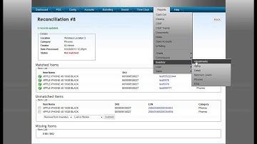 Inventory Management- Reconciliation