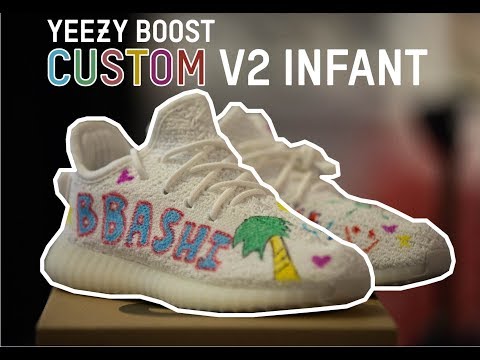 custom yeezys for kids