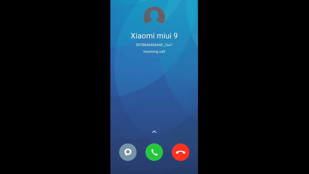 Incoming call android Xiaomi miui 9 ringtone watsapp viber google duo