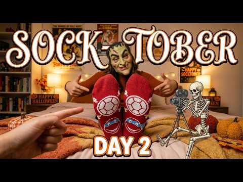 🎃🧦 SOCKTOBER DAY 2 IS HERE! 🧦🎃