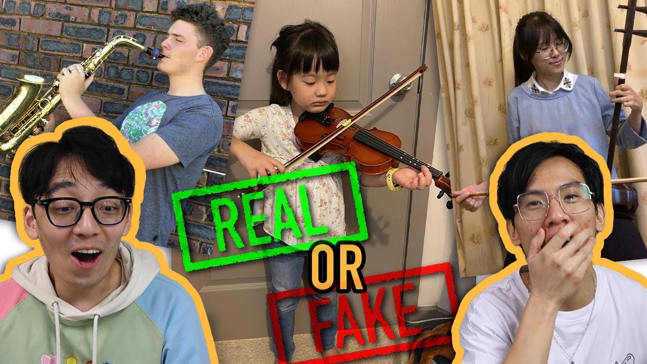 Are They Real Musicians or Are They Faking?