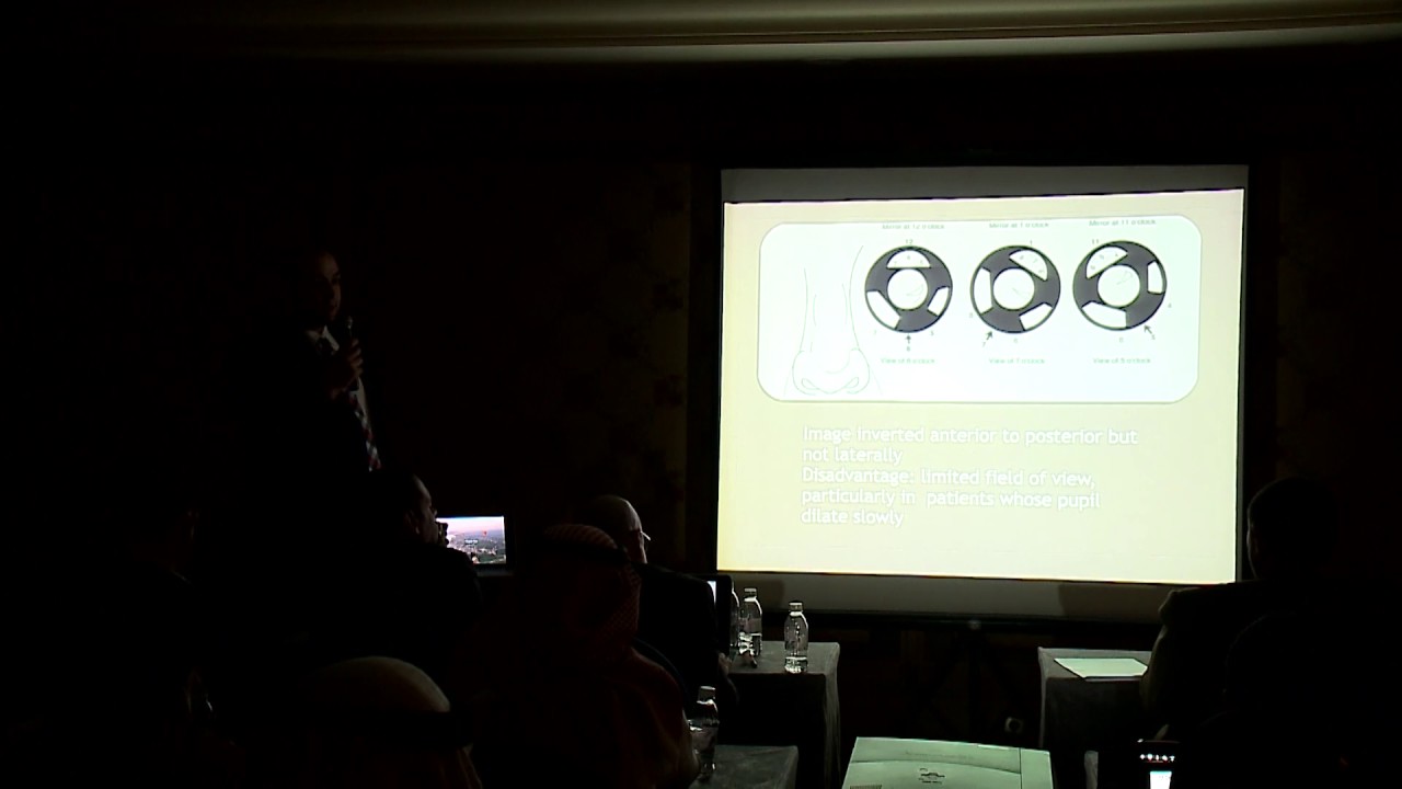 Mastering the 3 mirror lens retinal examination DR:SHARIF SHAARAWY MRCSED