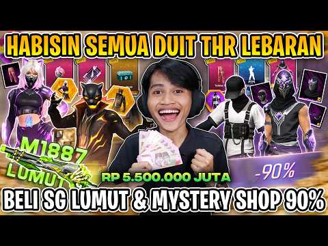 HABISIN DUIT THR BUAT BORONG SG 2 LUMUT & MYSTERY SHOP 90% 😍