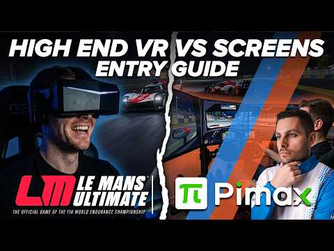 I Tested VR vs Screens in Le Mans Ultimate - Entry Guide