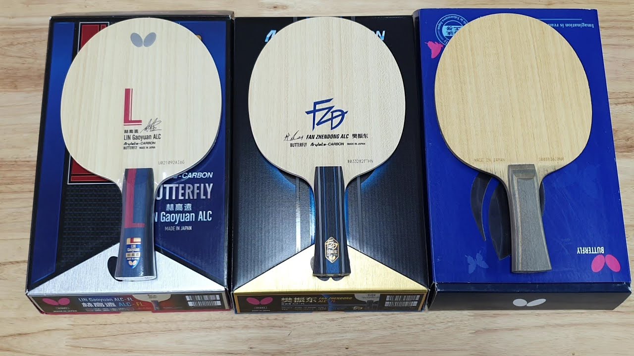 林高遠 ALC バタフライ 甘んじ 卓球ラケット BUTTERFLY LIN Gaoyuan
