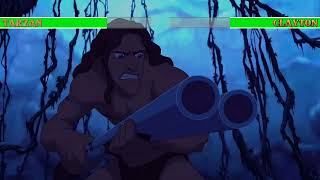 Tarzan vs Clayton with healthbars (@Wilcochuckle)