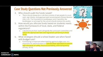 EDL 854 Module 12 Case Study Part 2 Jack Sampel