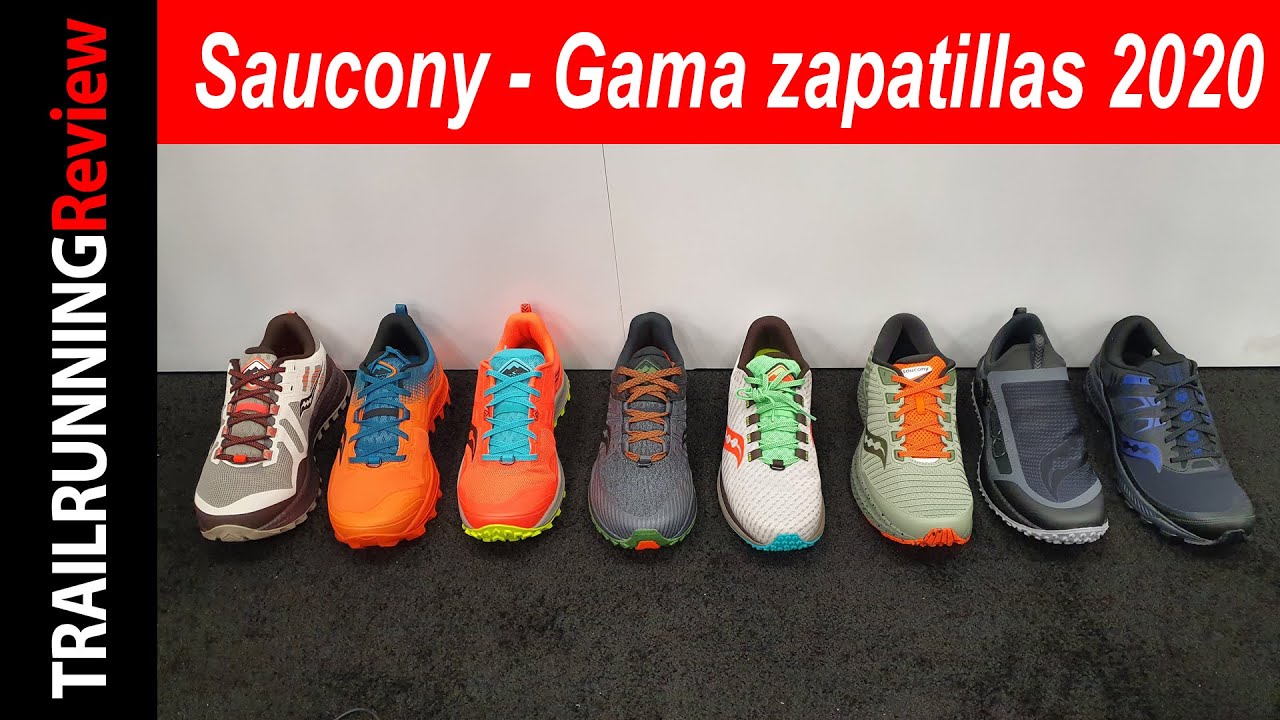 Saucony - Gama zapatillas Trail Running 2020 - YouTube