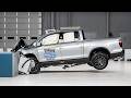 2026 Honda Ridgeline updated moderate overlap IIHS crash test