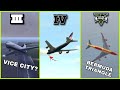 WHERE DO PLANES FLY IN GTA GAMES ( 2001 -2022 )