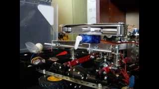homemade 4x4 truck android, arduino, bluetooth servo steering test