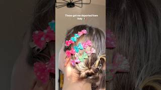 DIY Hair Clips from Pasta 🍝🎀 | Creative Upcycling Idea Which  design is your favorite: 1, 2, or 3?