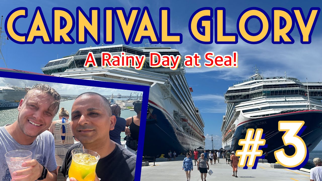 Carnival Glory: Sea day fun and late-night shenanigans! PART 3