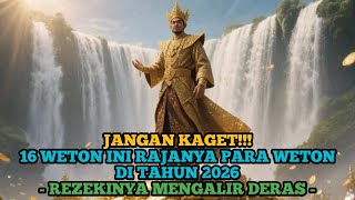 DON'T BE SURPRISED!!! THESE 16 WETONS ARE THE KINGS OF WETONS IN 2026 - THEIR FORTUNE WILL FLOW P...