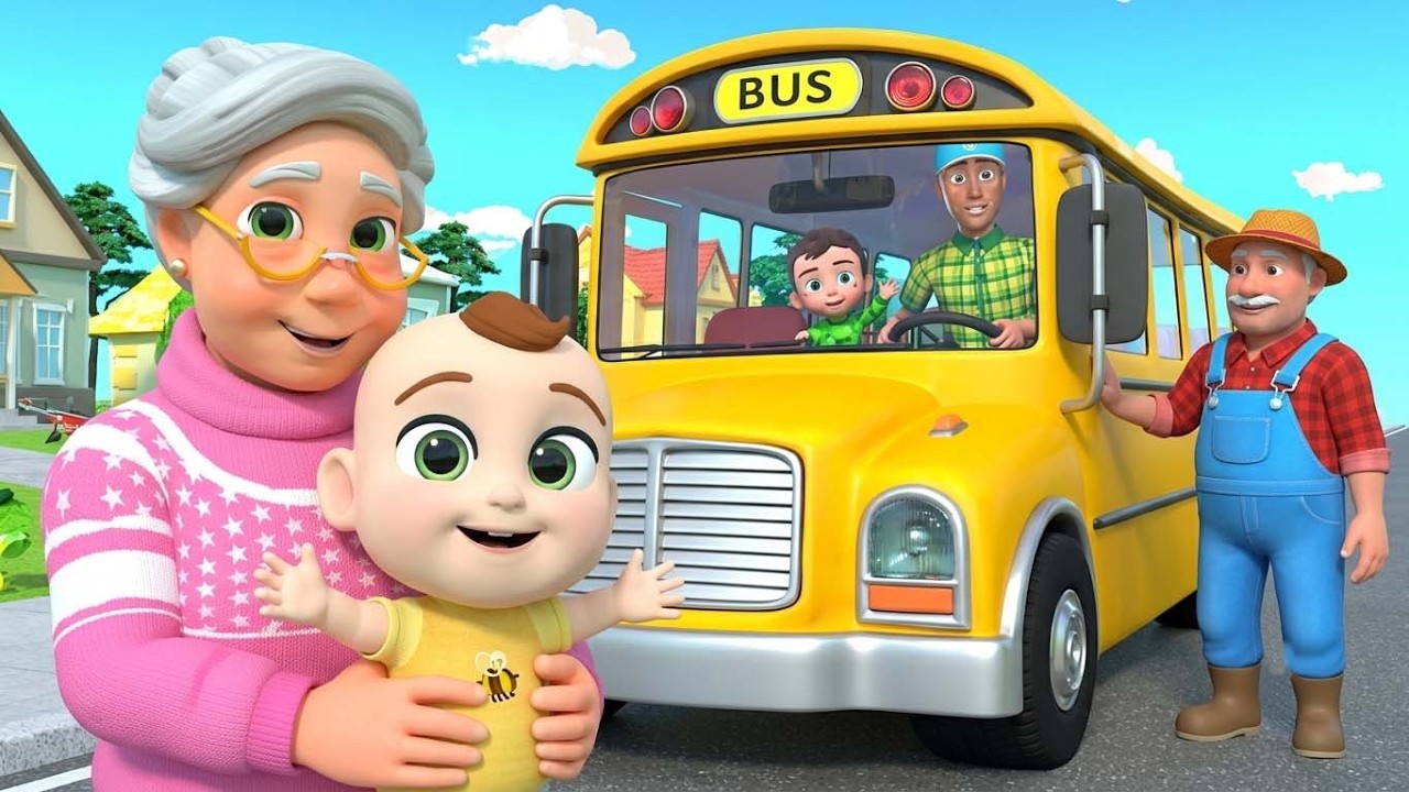 Happy Bus Ride! No More Tears | Nursery Rhymes & Kids Songs