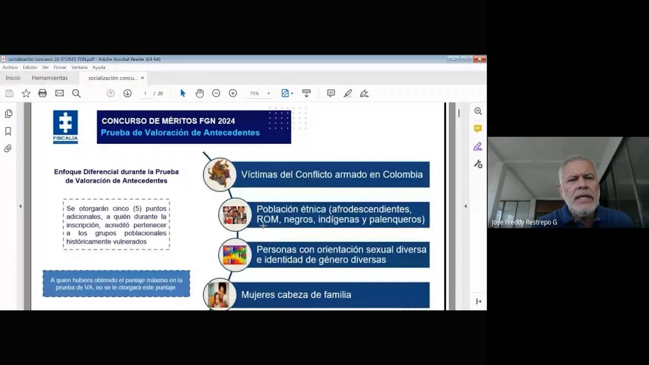 Capacitación 31 - Concurso de Meritos FGN 2024 Prueba de Valoración de ...