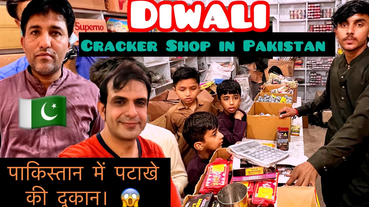 Diwali Crackers Shop in Sindh Pakistan | Diwali Celebration in Pakistan ...