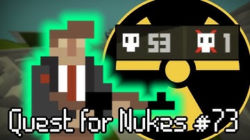 Krunker.io - Quest for Nukes #73! Another DOUBLE NUKE on Lostworld! (Assault Rifle Gameplay)