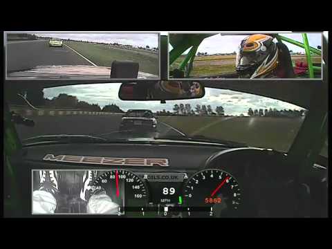 MX5 Onboard Ma5da Racing 2010 - Croft Race 1, Part...