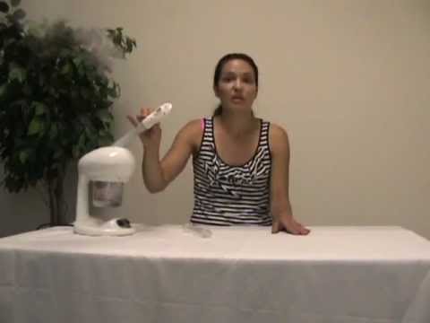 How To Use A Mini Facial Steamer - Massage Tools