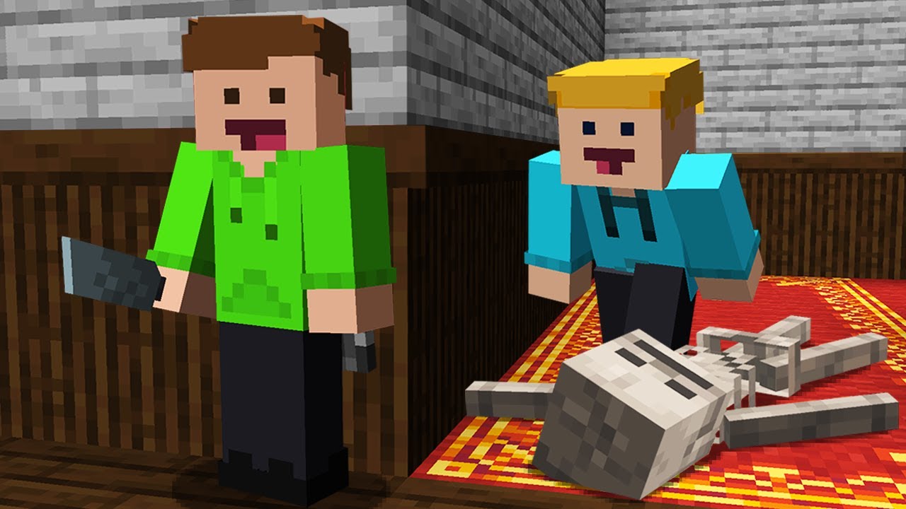 Murder Mystery... fast i Minecraft!