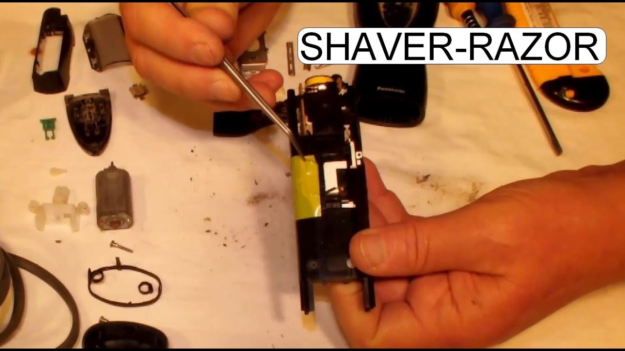 DISASSEMBLE ELECTRIC SHAVER PANASONIC ES366 - YouTube